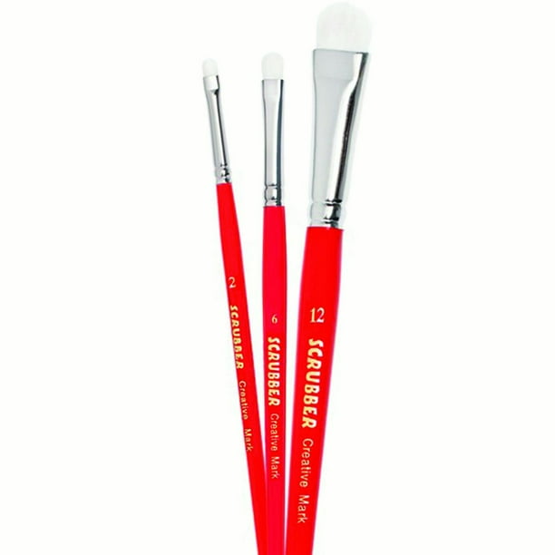 Creative Mark Scrubber Watercolor Paint Brush Set, Watercolor