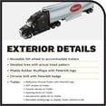 thumbnail image 4 of Diecast Masters Peterbilt Model 579 Tractor Truck - Legendary Black | Utraloft Tractor with 53 Refrigerated Van | Real Truck Specifications | 1:50 Scale Model Semi Trucks | Diecast Model 71071, 4 of 7