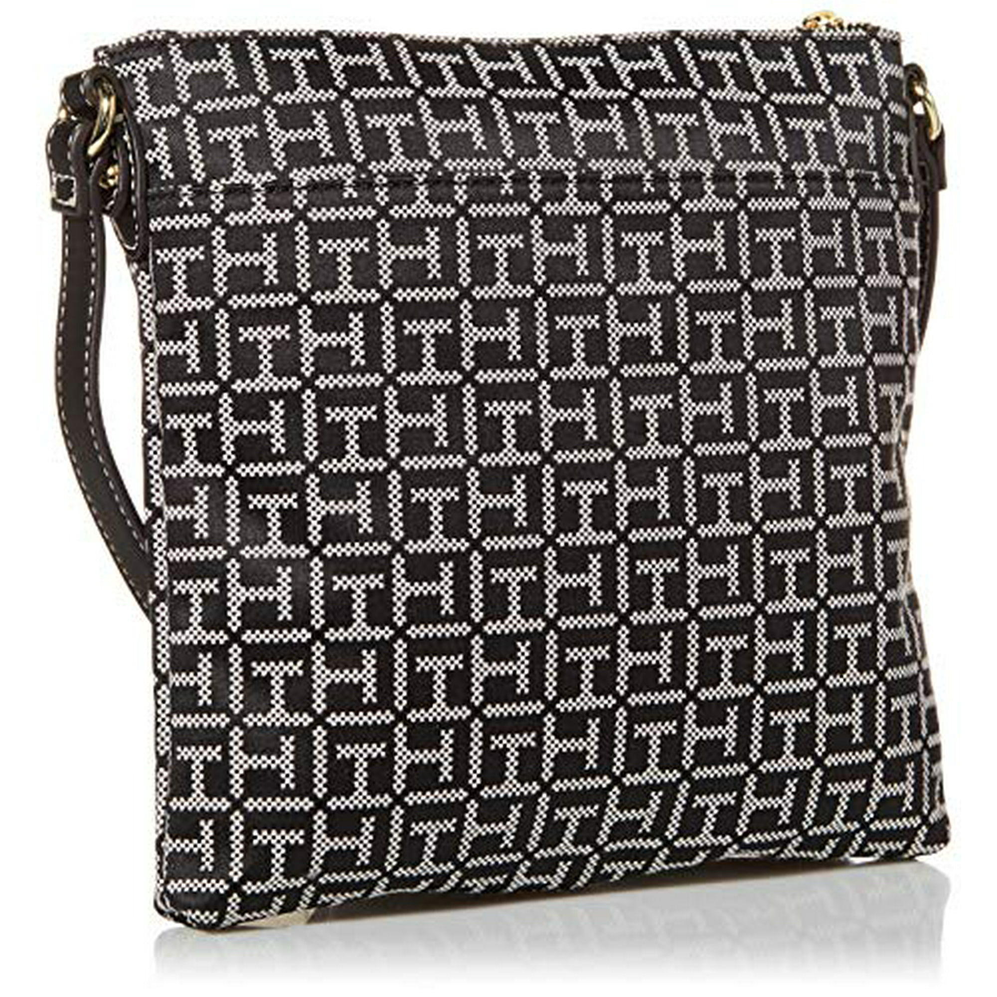 Tommy Hilfiger Crossbody Bag for Women Jaden BLACK WHITE Walmart