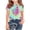 Hot Pink, variant on FSYBOA Girls Graphic Tees, Casual Short Sleeve Crew Neck Pullover Summer Tops Hot Pink Size 10-12 T