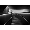 thumbnail image 2 of Zhou, Steven 14x11 Black Ornate Wood Framed with Double Matting Museum Art Print Titled - Stairs 3, 2 of 4
