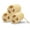 3 Count, variant on 6 Pcs Organic Natural Loofah Sponge, Unbleached Luffa Eco-Friendly Shower Exfoliating Scrubber for Adults Body Deep Clean and Skin Care In Spa Bath