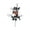 F, variant on WEGFTDUOP Halloween Decoration Halloween Artificial Black Leaf Branch Halloween Decorations Home Decor Artificial Branches Halloween Indoor Outdoor Decoration