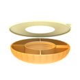 thumbnail image 4 of Wmool Silicone Snack Bowl Food-Grade Reusable Snack Tray Lightweight Snack V2, 4 of 8