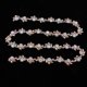 thumbnail image 1 of Prettyia 1 yarda 20 mm Crystal AB Rhinestone Cerrar cadena Trim Rojo púrpura Hugo Cadena de diamantes de imitación con cuentas, 1 of 10