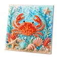 thumbnail image 2 of Ocean Theme Pearl Art DIY Kit, DIY Pearl Painting Kit, Ocean Diamond Art for Adults & Beginners, Sparkling Coastal Wall Decor(F), 2 of 7