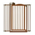 thumbnail image 2 of Tall One-Touch Gate II in Brown, 2 of 3
