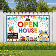 thumbnail image 6 of Colorful Open House Banner Kids School Decorations for Classroom Party Event, 6 of 8