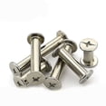 thumbnail image 3 of 8Mm M5 Electroplating Nickel Bench Screws Books Nuts Rivets Photo Albums Docking, 3 of 4