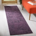 thumbnail image 3 of SAFAVIEH Palazzo Collection PAL121-56C7 Black / Purple Rug, 3 of 9