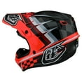 thumbnail image 2 of Troy Lee Designs SE4 Polyacrylite Warped Youth MX Offroad Helmet Glow Red MD, 2 of 4