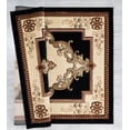 thumbnail image 5 of United Weavers Drachma Patras Traditional Medallion Runner Rug, Black, 2'7" x 7'4", 5 of 5