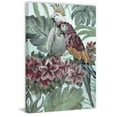 thumbnail image 2 of Marmont Hill Mh-Jultcn-52-C-18 18" X 12" "Parrot Couple" Frameless Giclee Painting On, 2 of 6