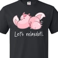 thumbnail image 4 of Inktastic Let's Relaxolotl with Cute Sleeping Axolotls T-Shirt, 4 of 5