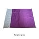 thumbnail image 2 of Sonducket Colchoneta de Picnic, manta de playa, impermeable, para acampar al aire libre, a prueba de humedad, alfombra ligera para suelo, colchón de carpas morado y gris Sonducket OD031890-04B, 2 of 6