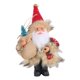 thumbnail image 5 of Decoración del árbol de Navidad Adornos navideños Linda figura en miniatura de Papá Noel sombrero rojo, 5 of 9