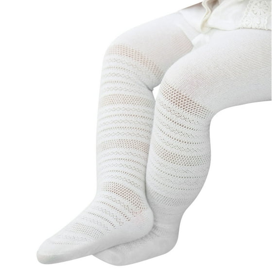 Girls Pants,Kid Leggings Stretchy Spring Summer Girls Kids Pantyhose Leggings for Wear,Dress Pants,White,12-24 Months