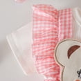 thumbnail image 5 of Zshosam Newborn Dresses for Baby Girls Newborn Baby Girl Clothes Romper Dress Socks Headband Cute Spring Summer Baby Girl Clothes Size 0 3 Months,(Pink 0-3 Months), 5 of 9