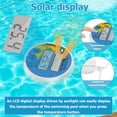 thumbnail image 3 of Swimming Pool Thermometer Portable Floating Pool Thermometer String Solar Digital Water Temperature Gauge Accurate Easy To Read Swimming Pool, 3 of 9