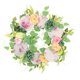 thumbnail image 4 of Corona de primavera, corona Artificial de hojas , corona para puerta delantera, colgante de pared, guirnalda para adorno del hogar, 4 of 9