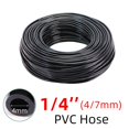 thumbnail image 1 of 2-50m 4/7mm Garden Watering Hose 1/4'' Micro Irrigation Tubing PVC Water Drip Pipe Anti UV Hose for Irrigation System25m He Qiyong unisex, 1 of 2