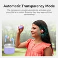 thumbnail image 6 of myFirst CareBuds (Cotton Candy) Kids Wireless Earbuds with 85dB Volume Limit, Built-in Mic, 6 Ear Tips, Anti-Lost Strap Easy Pairing, Gift for Kids 4-15, 6 of 11