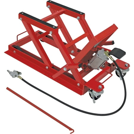 - Extreme Max 5001.5041 Pneumatic, Hydraulic Motorcycle, ATV Jack, 1500 lb. Capacity