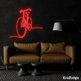 thumbnail image 4 of Craftnamesign Bicycles Neon Sign, Bike Shop LED Sign, Biker Room Decor, 4 of 4