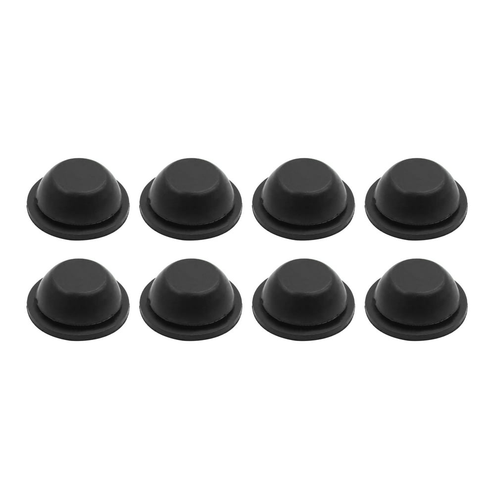 8pcs Rubber Grommet Plug Car Flush Mount Wire Gasket Interior 30mm x