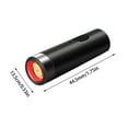 thumbnail image 5 of USB Rechargeable Windproof Lighter Mini Portable Type-C Plug-in Lighter for Outdoor Camping Car Emergency(Black), 5 of 6