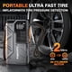 thumbnail image 3 of Jump Starter Lucklike 4000A con compresor de aire, 10 litros, gasolina, 8 litros, diésel, 3 of 9
