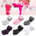 thumbnail image 6 of 1pcs 0-2Years Autumn Winter Toddler Baby Stockings Warm Pantyhose Candy Color Tight Baby Tights WHITE S(0-9 MONTHS), 6 of 8
