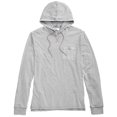 thumbnail image 1 of Univibe Hommes Délavé Pull à Capuche (Gris, L), 1 of 1