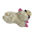 thumbnail image 4 of (3 pack) Multipet Plush Lamb Chop Dog Toy, Small, Pastel Colors, 4 of 6