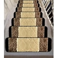 thumbnail image 1 of Gloria Non Slip Washable Indoor Stair Rug Mat Stair Treads Set of 7, 1 of 6