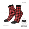 thumbnail image 6 of Rocae Christmas With Snowflakes for Premium Adult Socks,Comfortable, Breathable, and Durable Socks, Perfect for Everyday Wear, 6 of 7