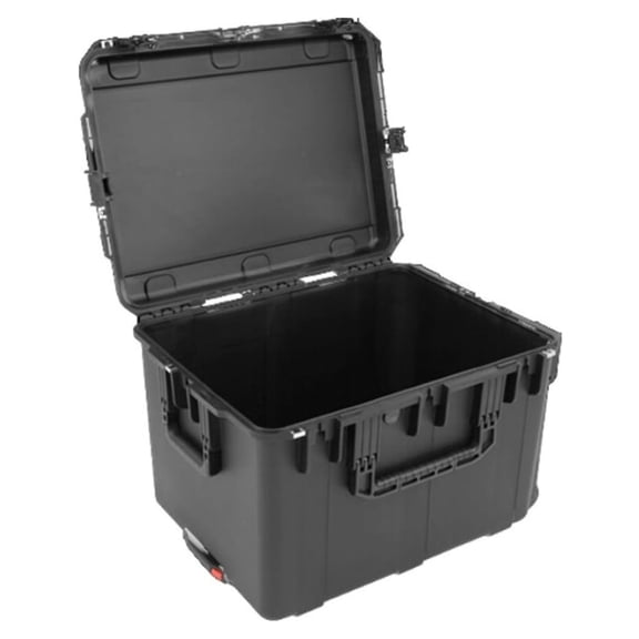 SKB iSeries Watertight Case, Heavy Duty Box with Gasket Seal, 26" x 20" x 17", Black