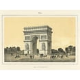 thumbnail image 3 of Rogers, Adam 24x19 Black Modern Framed Museum Art Print Titled - Arc de Triomphe, 3 of 5