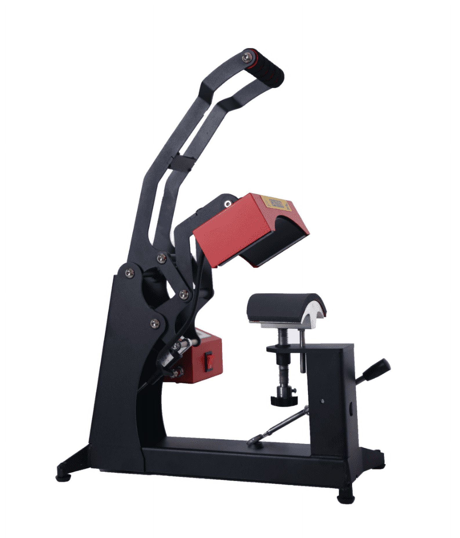 SHUOHAObrand 5.5 x 3.5 Inch Cap Hat Heat Thermal Press Transfer Pneumatic Sublimation Machine Digital