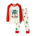 thumbnail image 1 of WEAIXIMIUNG Pyjamas Mignons 2024 pour Tout-Petits Garçons Filles Pyjamas Imprimé Mignon Manches Longues Ensemble Haut Pantalon, 1 of 2