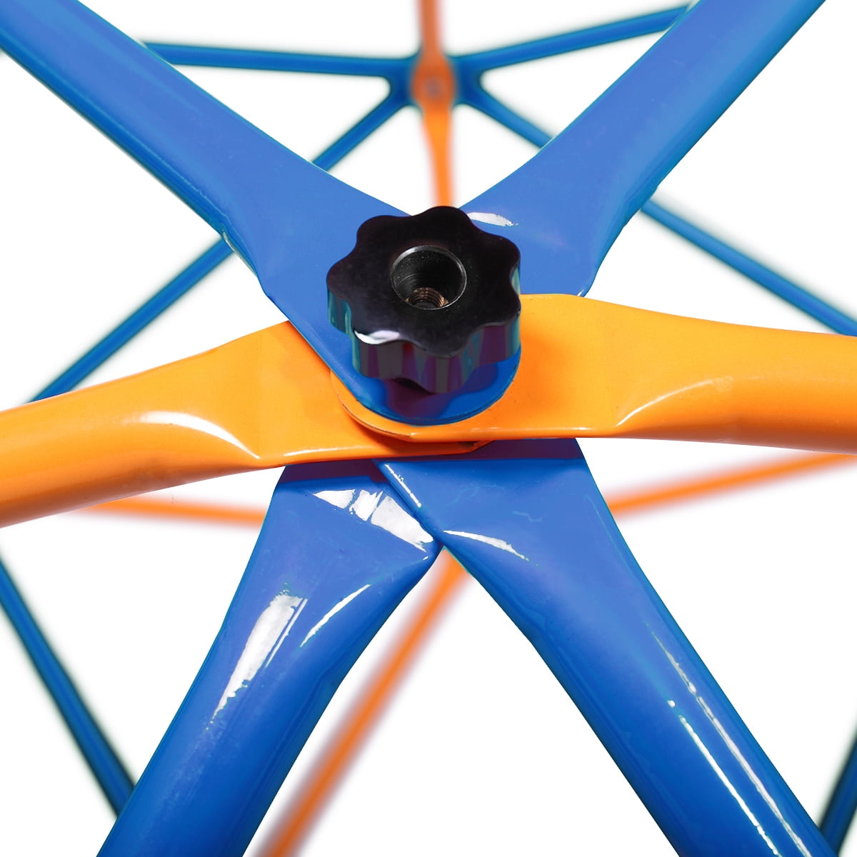 10 Foot Large Outdoor Dome Climber, Kid Climbing Dome, Climber Tower Play Center for Kids, Blue and Yellow 10 Foot Large Outdoor Dome Climber, Kid Climbing Dome, Climber Tower Play Center for Kids, Blue and Yellow