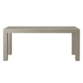 thumbnail image 5 of Plank+Beam Modern Dining Table, Solid Wood Rectangular Kitchen Table for Kitchen/Dining Room, 72", Seashell, 5 of 9