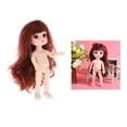 thumbnail image 3 of Mini muñecas de 16 cm, juguetes de moda para el cuerpo con ojos 3D 5 Zulema Cuerpo de muñeca articulado BJD, 3 of 7