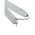 thumbnail image 3 of INSPIRE CHIC Unisex Solid Color Wrinkled Extra Wide Flat Athletic Shoe Laces for Sneakers, 3 of 5