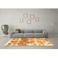 thumbnail image 3 of Ahgly Company Indoor Rectangle Abstract Orange Modern Area Rugs, 2' x 4', 3 of 4