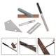 thumbnail image 5 of 6 piezas de herramientas de guitarra, reparación, mantenimiento, limpieza y atención, kit de herramientas para ukelele, bajo, mandolina, banjo, instrum Yuyangstore limas de pulido de trastes, 5 of 8