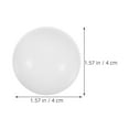 thumbnail image 2 of HEANUJJ 100Pcs Glow In The Dark Pong Balls High Elasticity Plastic Table Tennis Balls For Outdoor Games, 2 of 8