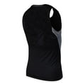 thumbnail image 4 of Men's Sleeveless Compression Vest Shirts Athletic Tee Fitness Gym Tank Top, 4 of 12