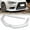 Painted White, variant on Stay Tuned Performance Front Bumper Spoiler Lip For 2008-2015 Mitsubishi EVO X R-Style Painted Black