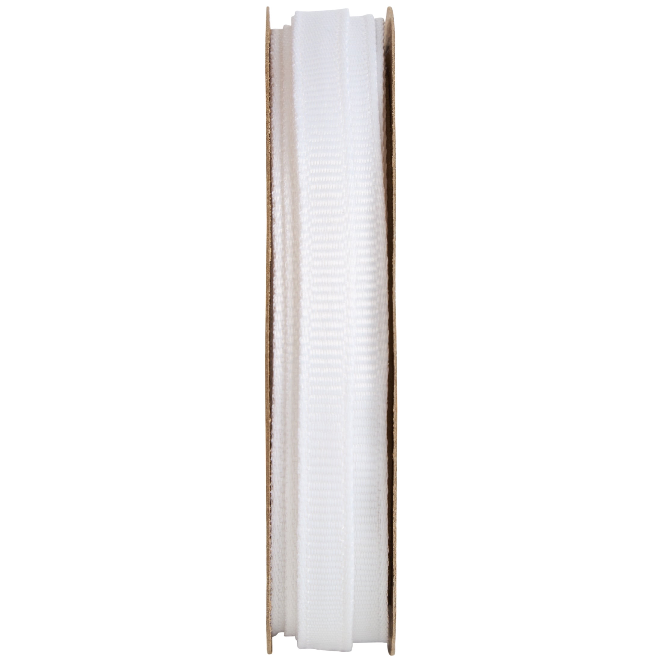 Hello Hobby White Grosgrain Ribbon, 1/4" x 6 yd